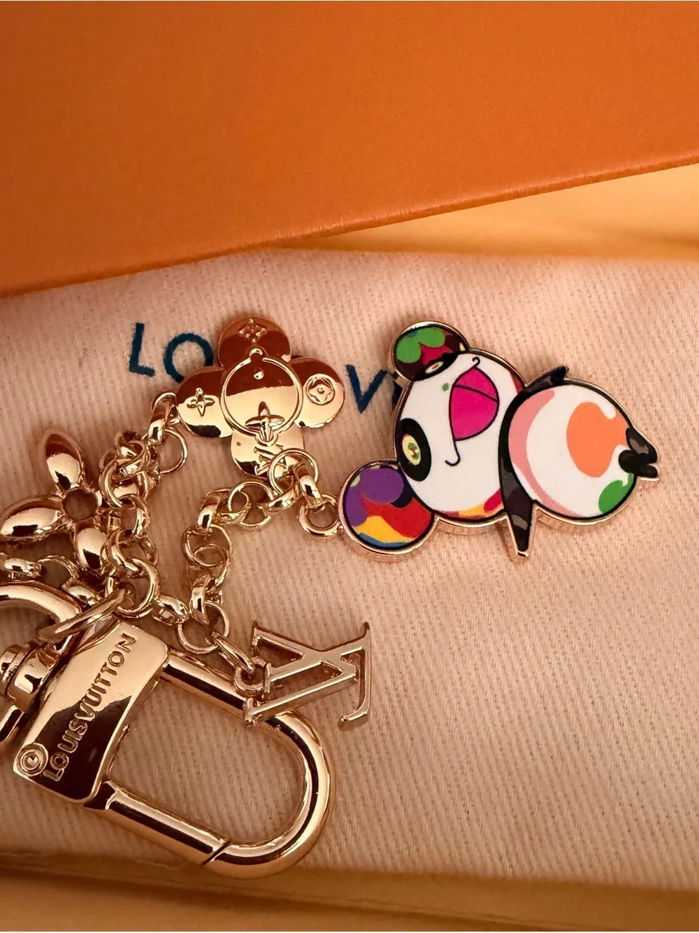 LV Bag Charm Keychain